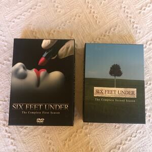 Six Feet Under Season 1 and 2 Dvd TV Series HBO 2001 Michael C Hall Dark Comedy